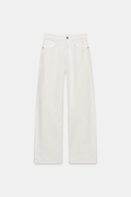 JEAN TALL EXTRA WIDE LEG HIGHT WAIST BLANC ECRU - OVERSIXTALL36 - 3836