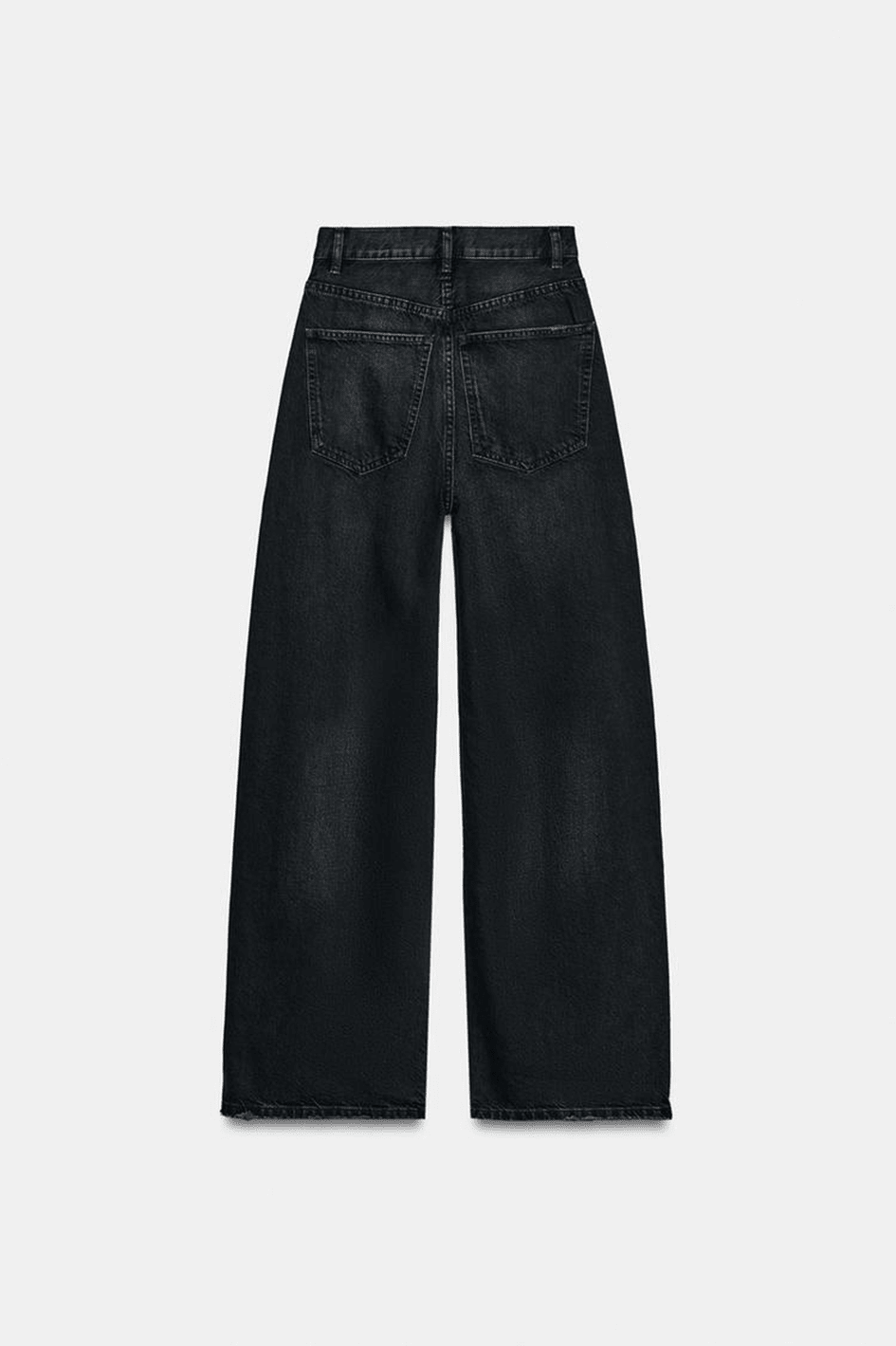 JEAN TALL EXTRA WIDE LEG HIGHT WAIST NOIR - OVERSIXTALL36 - 3836